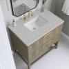 Emmeline 36" (Vanity Only Pricing) in Pebble Oak
